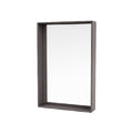 Modern Rectangular Wall Mirror with Minimalist Frame