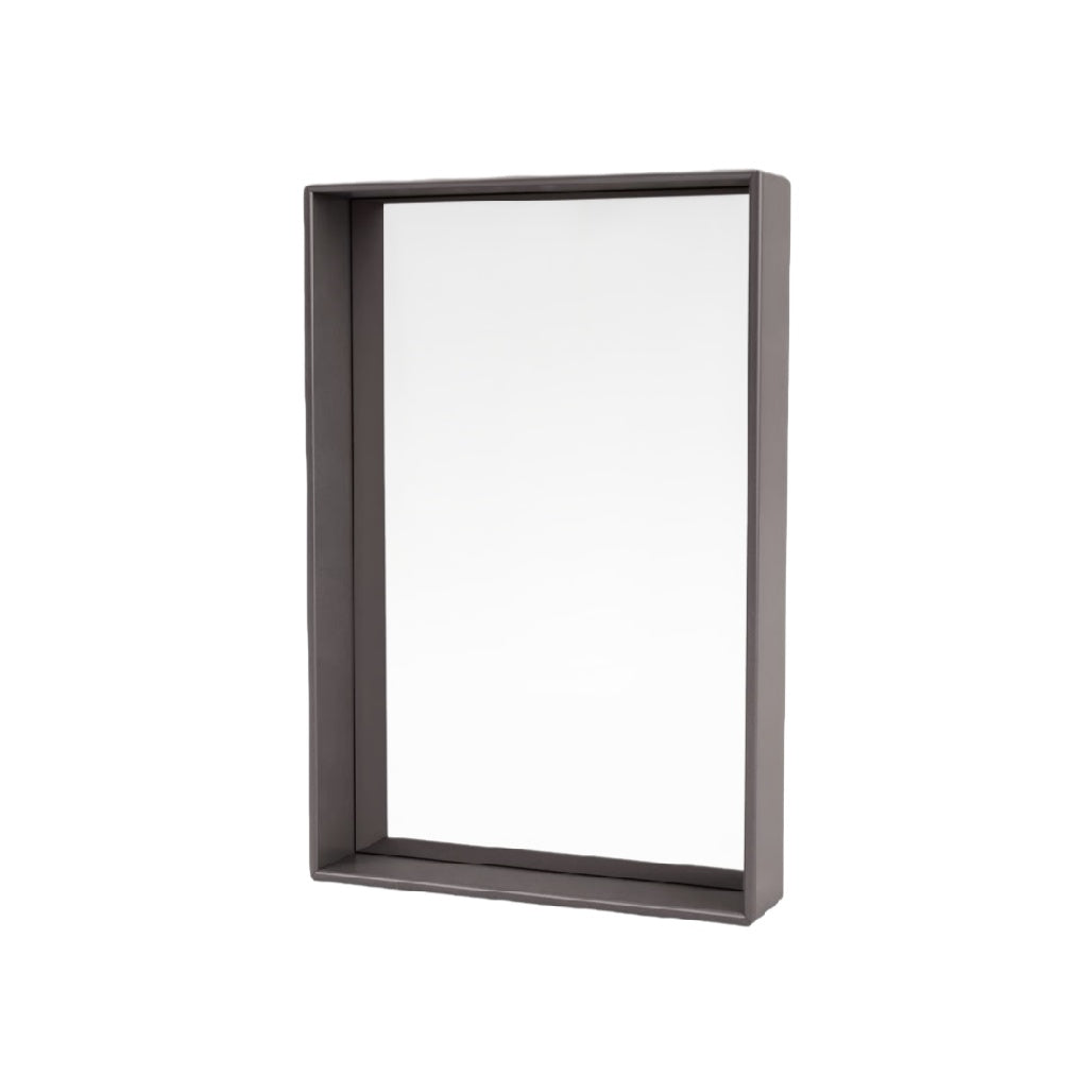 Modern Rectangular Wall Mirror with Minimalist Frame